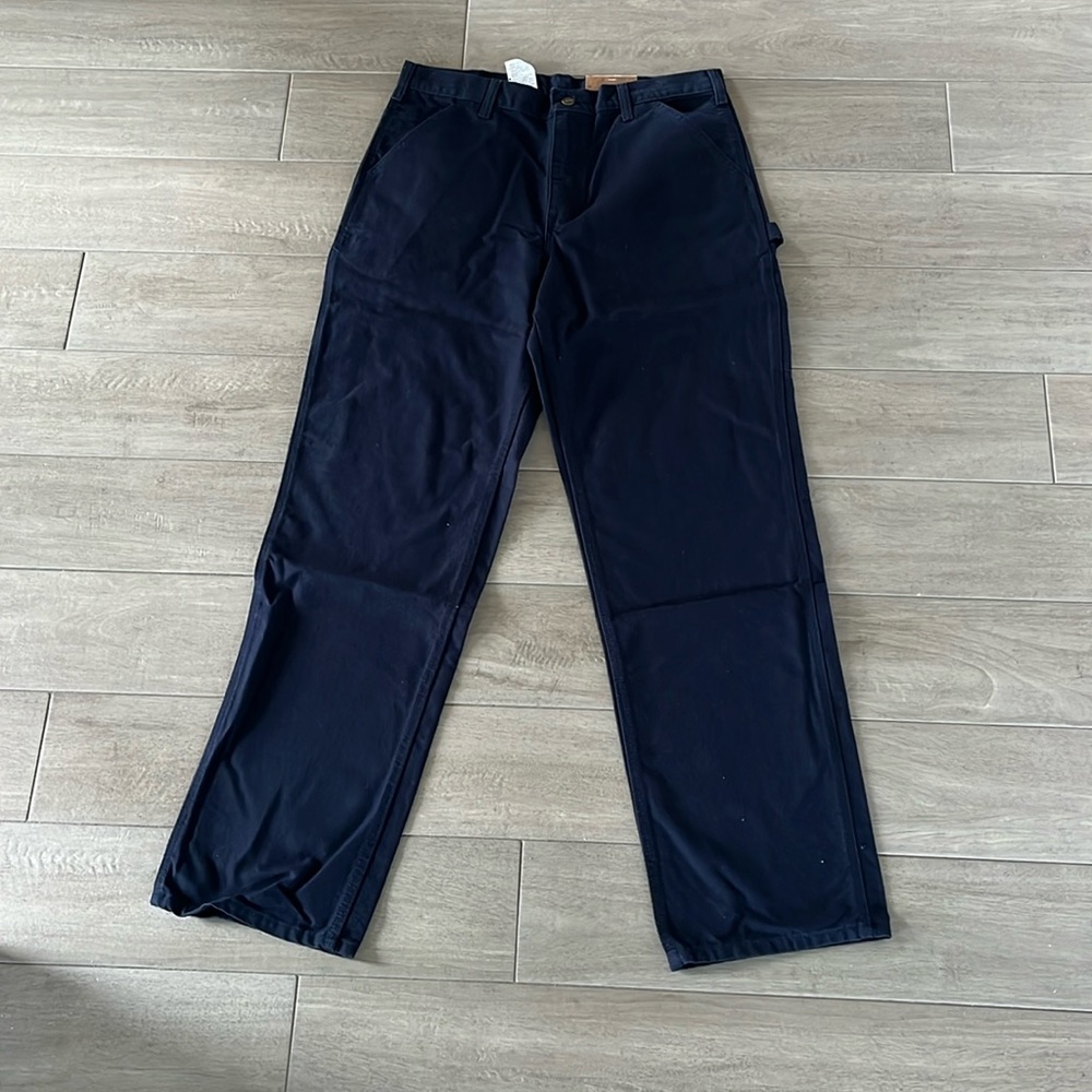 Carhartt washed duck dungaree